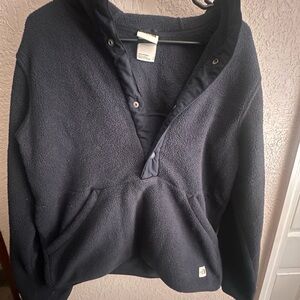 The North Face Blue Zip Up Sweater